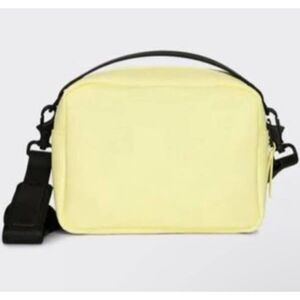 NWT RAINS Box Crossbody Bag in Straw